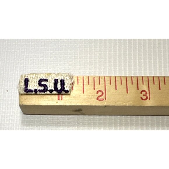 Vintage LSU Patches Tigers and LSU Set of Three - Picture 3 of 4